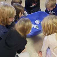 Adventsbastelei mit Kindern